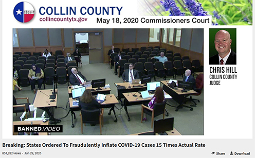 Texas Covid Cases Inflated up to 16 Times