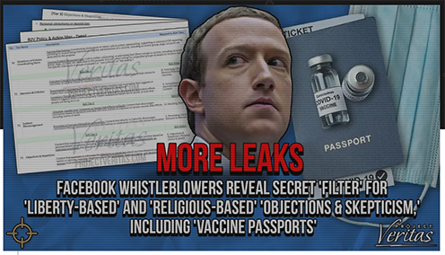 FaceBook Filters Liberty and Vaccine Skepticism