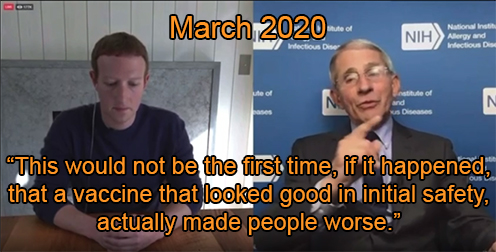 Fauci Mar 2020 - Vaccine Could Make People Sicker