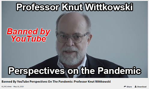 Perspectives On The Pandemic: Professor Knut Wittkowski