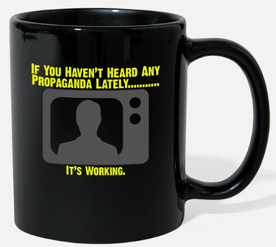 Propaganda - Black Mug