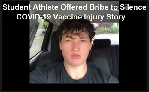 Student Athlete Bribed To Hush Vaccine Heart Injury